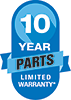 Amana's 10 Years Parts Limited Warranty