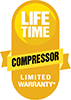 Amana's Lifetime Compressor Limited Warranty